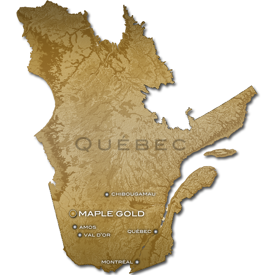 Maple Gold Quebec Overview Map 002a